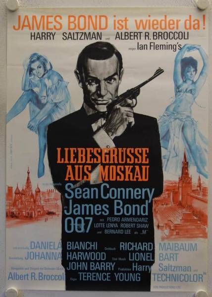 From Russia with Love re-release german movie poster